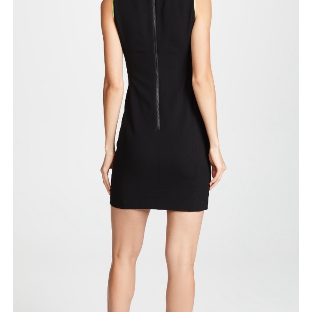 Black Alice & Olivia Dress w Neon Trim - Picture 2 of 7